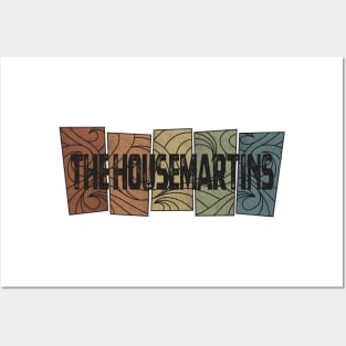 The Housemartins Retro Pattern Posters and Art